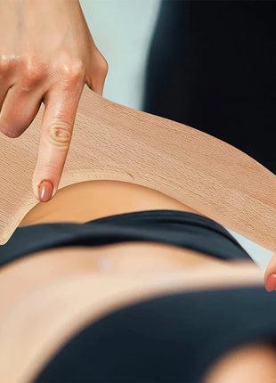 Herramientas de masaje de madera, masajeador de drenaje linfático de madera, herramientas anticelulíticas para dar forma al cuerpo para belleza, Gua Sha, alivio muscular dolorido