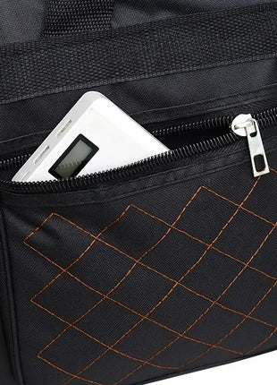 Bolsa de viaje de gran capacidad, estilo informal, múltiples compartimentos y bolsillos, perfecta para viajes cortos, bolsa de viaje deportiva