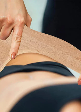 Herramientas de masaje de madera, masajeador de drenaje linfático de madera, herramientas anticelulíticas para dar forma al cuerpo para belleza, Gua Sha, alivio muscular dolorido