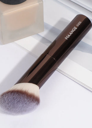 MAANGE 1 Uds. Brochas de maquillaje, brocha para pulir bases en ángulo, brocha correctora, herramientas de maquillaje cosmético, brocha de maquillaje oblicua de pelo suave