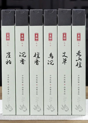 Varillas de incienso naturales, fragancia de aire de sándalo Agilawood para aromaterapia, Yoga, meditación, eliminación de olores, refrescante
