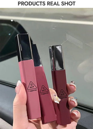 Cappuvini Matte Velvet Lip Glaze Hidratante Suave Lápiz labial de larga duración Maquillaje Brillo de labios