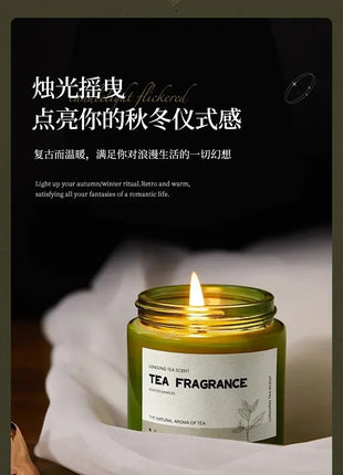 Velas de aromaterapia para interiores, fragancia de luz de larga duración para el hogar, ayuda a dormir, purifica el aire, regalo de cumpleaños