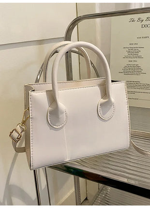 Elegante bolso negro con asas dobles, bolso cruzado elegante, bolso pequeño retro y elegante para mujeres y niñas, uso diario, trabajo, fiesta