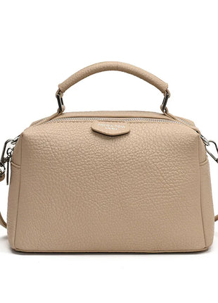 Nuevos bolsos cruzados de moda, bolso de cuero PU para mujer, bolso de mano Simple de alta calidad, bolso Boston Vintage, bolsos de hombro para mujer