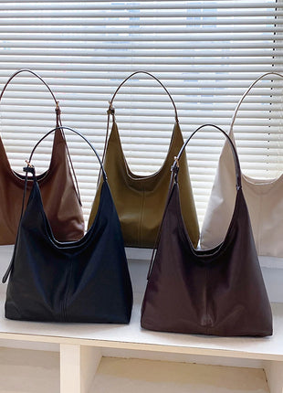 Nuevo Bolso de mano con conocimiento de embarque, bolso de hombro para mujer, bolso grande retro simple, bolso de mano