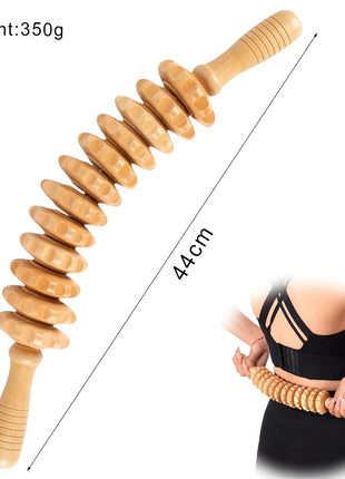 Herramientas de masaje de madera, masajeador de drenaje linfático de madera, herramientas anticelulíticas para dar forma al cuerpo para belleza, Gua Sha, alivio muscular dolorido
