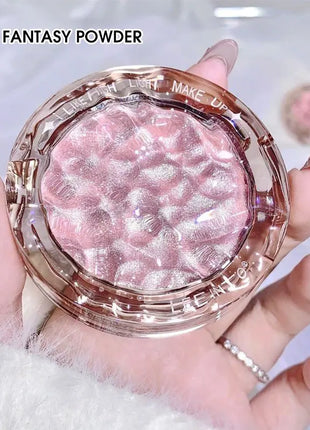 Paleta de contorno de brillo, polvo de alto brillo, brillo natural, corrector de contorno, luz duradera