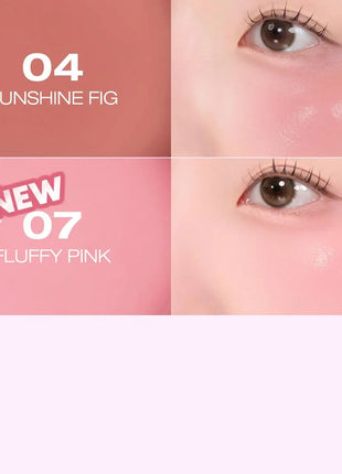 PERIPERA SYRUPY TOK CHEEK, Textura Líquida Hidratante, Ligera y No Pegajosa, Acabado Natural que se Fusiona con la Piel, K-Beauty, Maquillaje Coreano