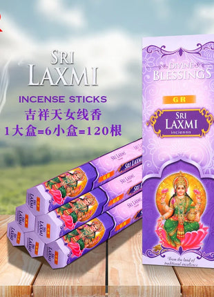 Palillos de incienso indio, aromas surtidos, lavanda, salvia, Yoga, meditación, relajación, atmósfera, palitos fragantes para Aroma casero