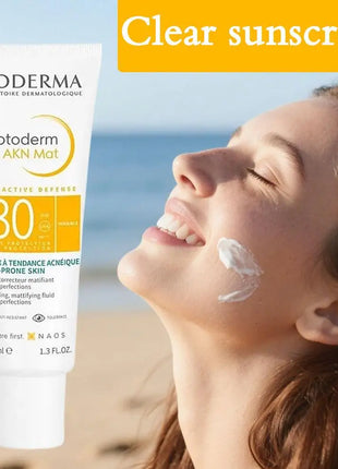 BIODERMA Crema Solar SPF50+ Todo Tipo de Piel - Piel Sensible Ance Piel Seca Piel Impermeable Protector Solar a Prueba de Sudor