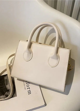 Elegante bolso negro con asas dobles, bolso cruzado elegante, bolso pequeño retro y elegante para mujeres y niñas, uso diario, trabajo, fiesta