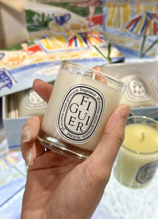 Vela de aromaterapia, velas aromáticas de plantas naturales, fragancia francesa, regalo aromático de compañero de aire duradero fresco y elegante